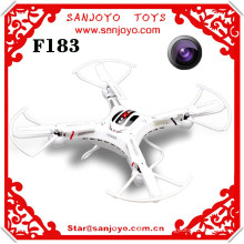 China model rc airplanes 2.4Ghz RC Flying Toy UFO 6 axis LCD Large rc quadcopter drones with video camera 2MP F183